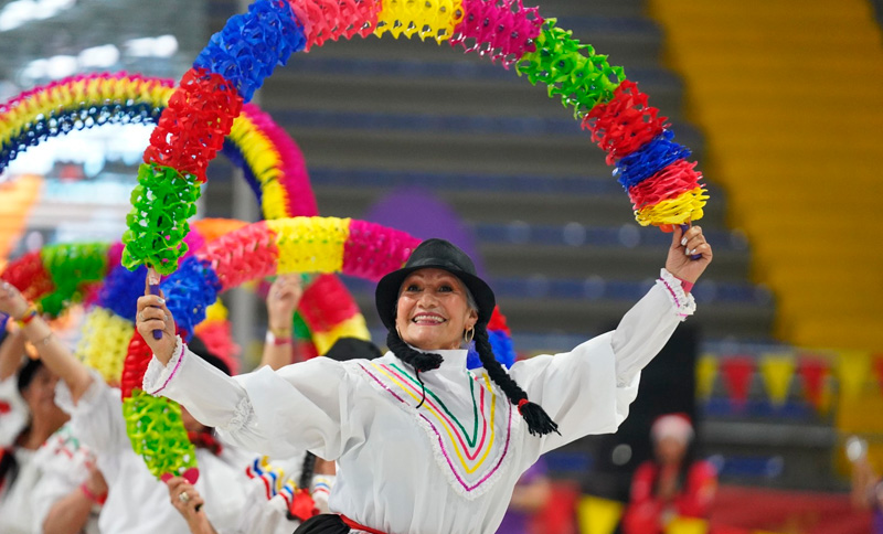 Mujer danzando