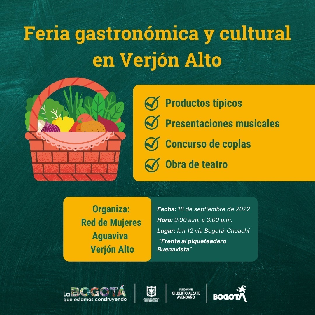 Feria gastronómica y cultural
