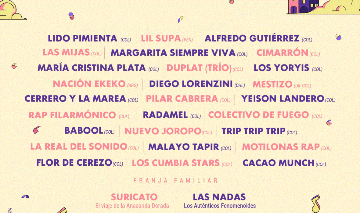 Cartel de artista Festival centro