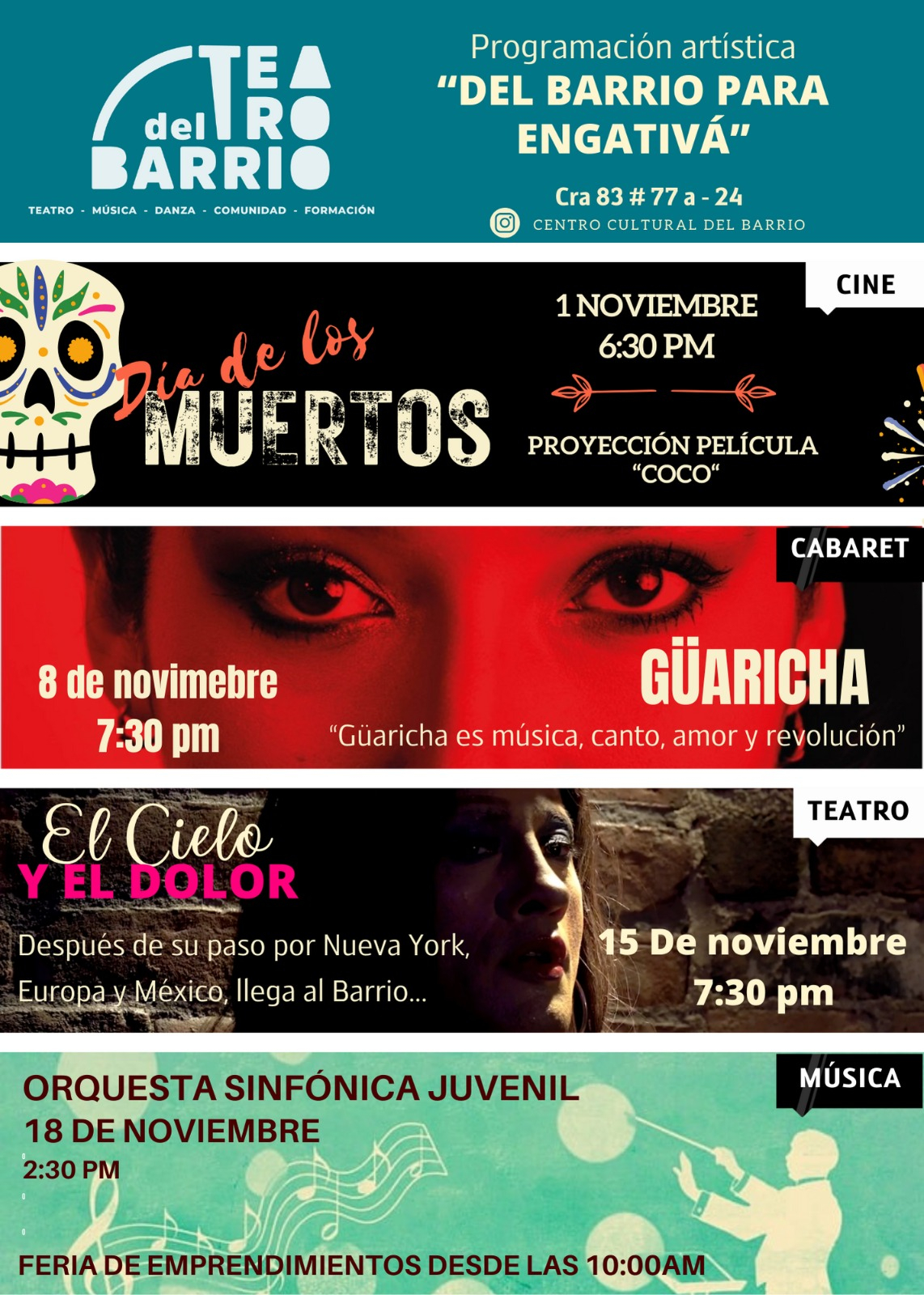 Teatro El Barrio, Engativá