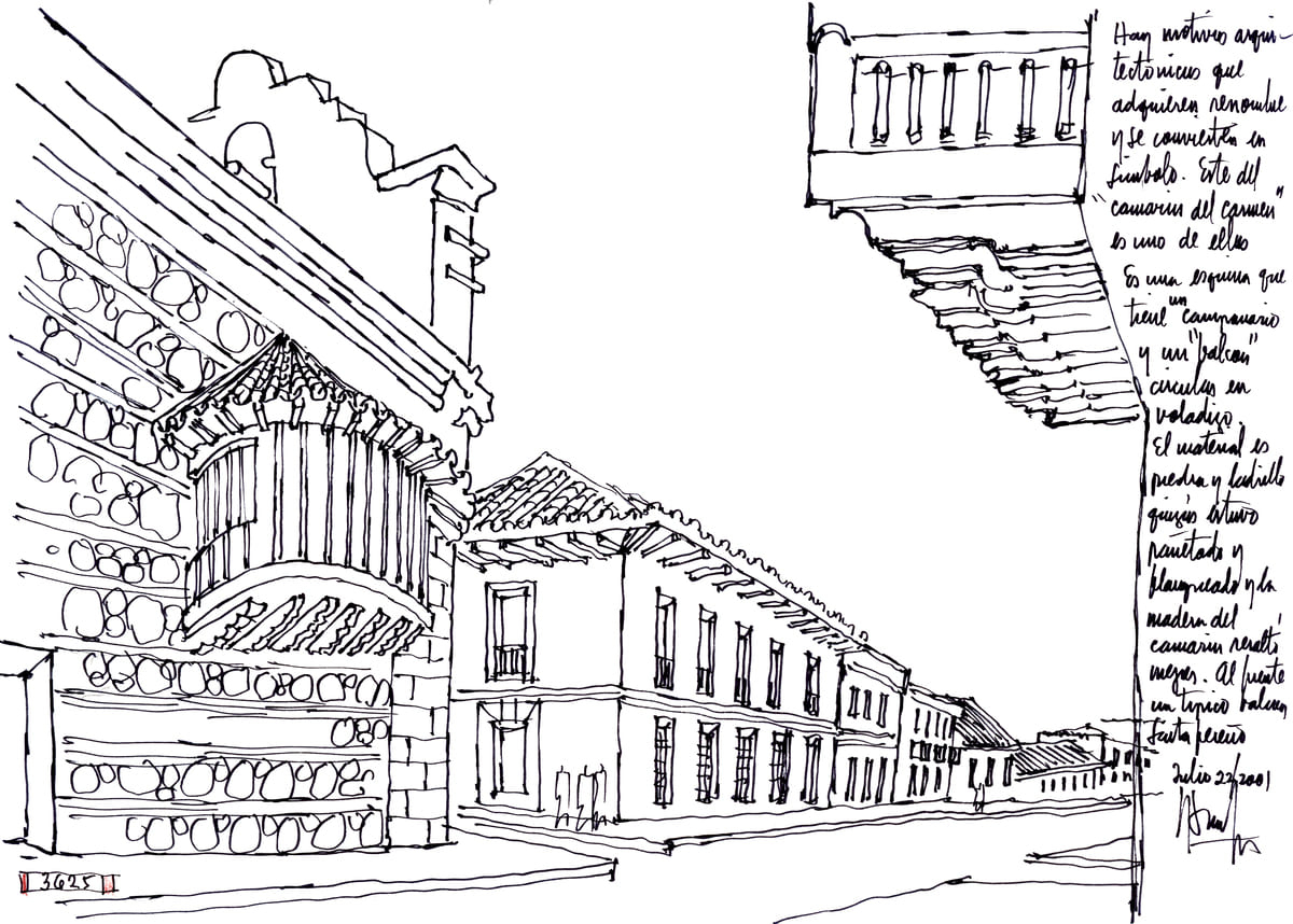 Dibujo de Germán Samper