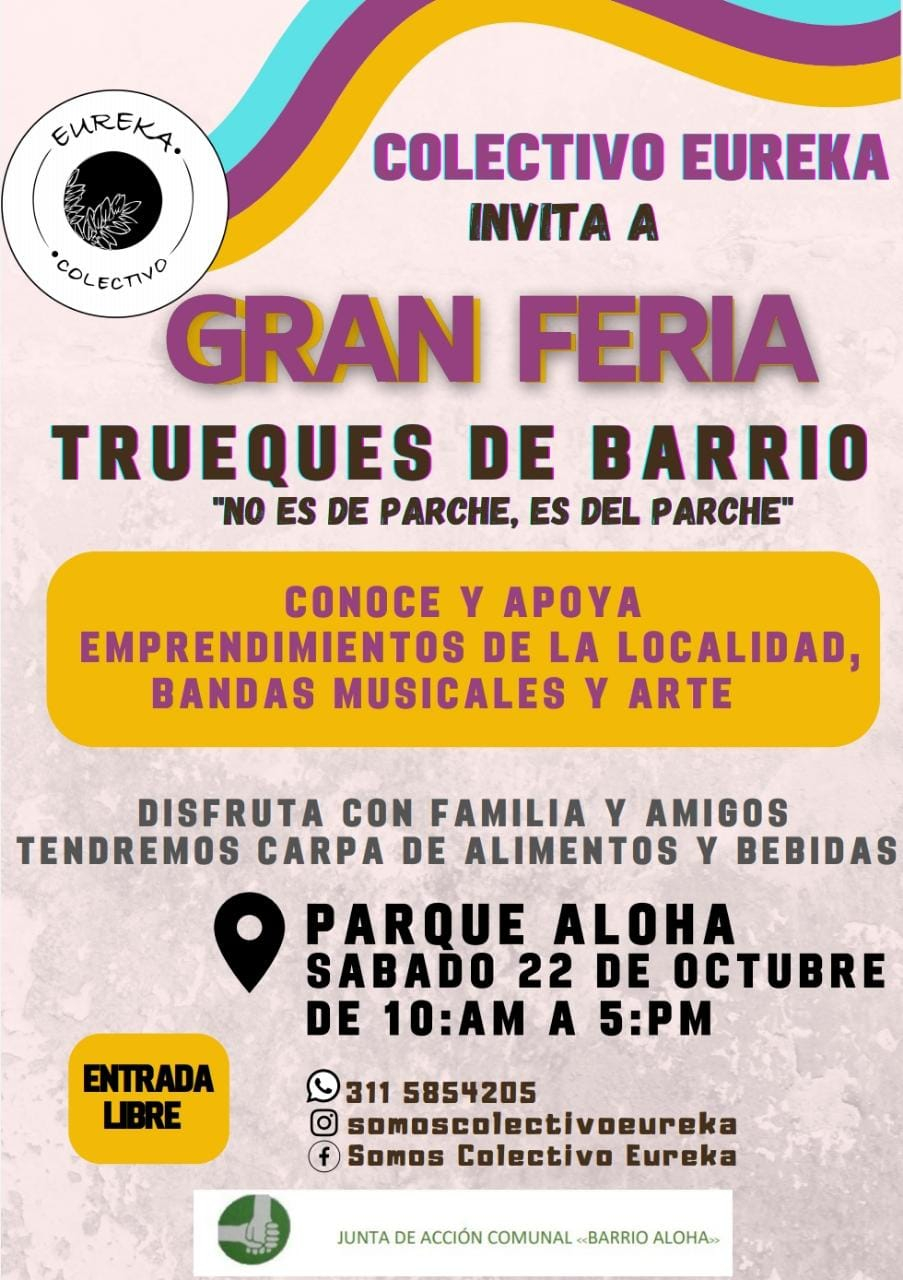 Flyer del evento con información del mismo.