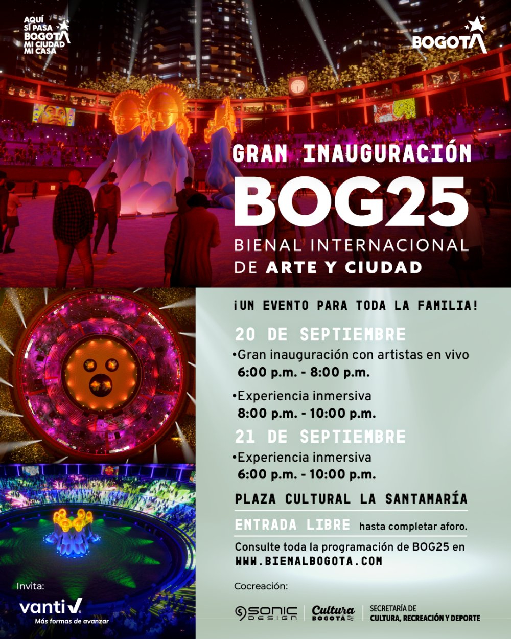 Inauguración BOG 25