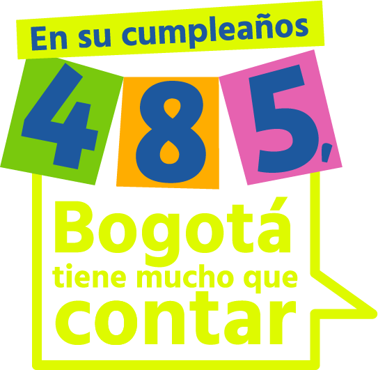 Logo Bogotá 485 años