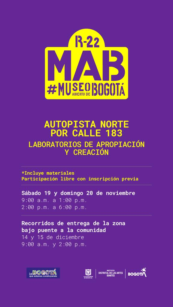 Laboratorios de Apropiación y Creación del Museo Abierto de Bogotá