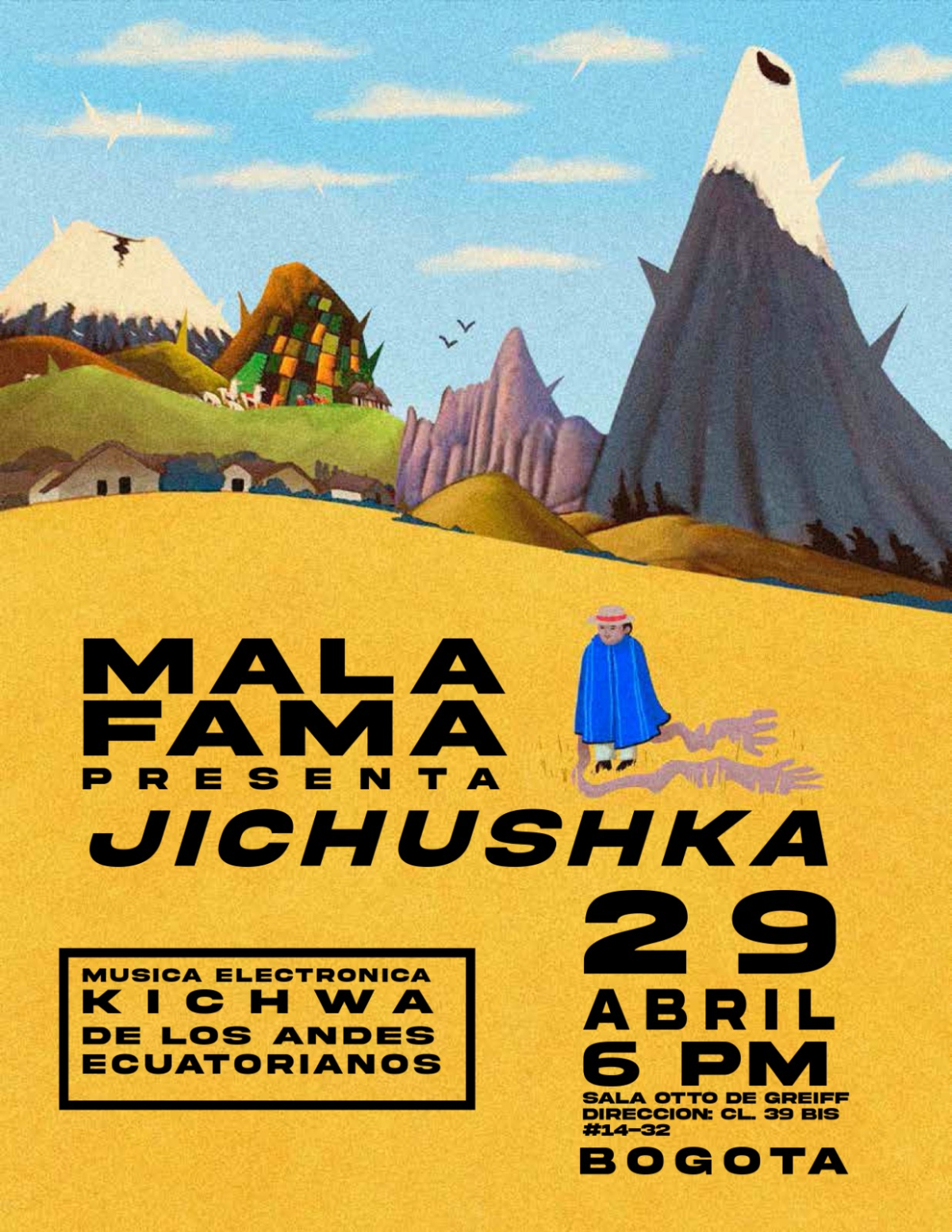 Evento cabildo Mayo Indígena Kichwa