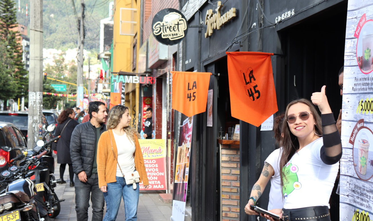 PErsonas en la calle