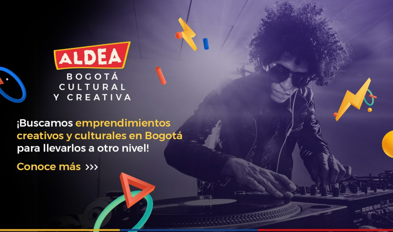 Invitación Aldea Bogotá Cultural y Creativa