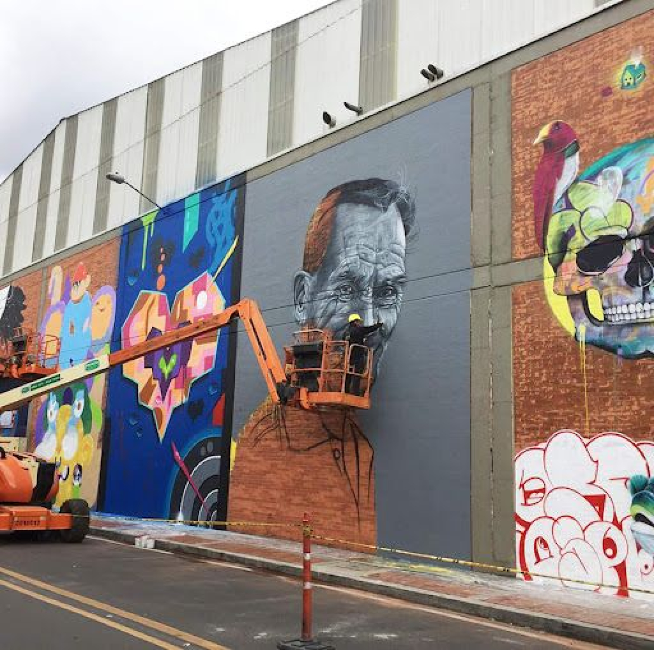 mural en homenaje a Gabriel García Márquez