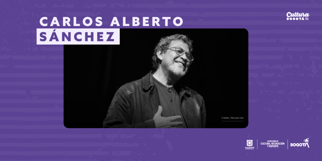 Foto homenaje al fallecimiento de Carlos Alberto Sánchez