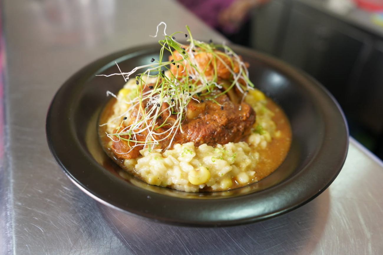 Plato gastronómico
