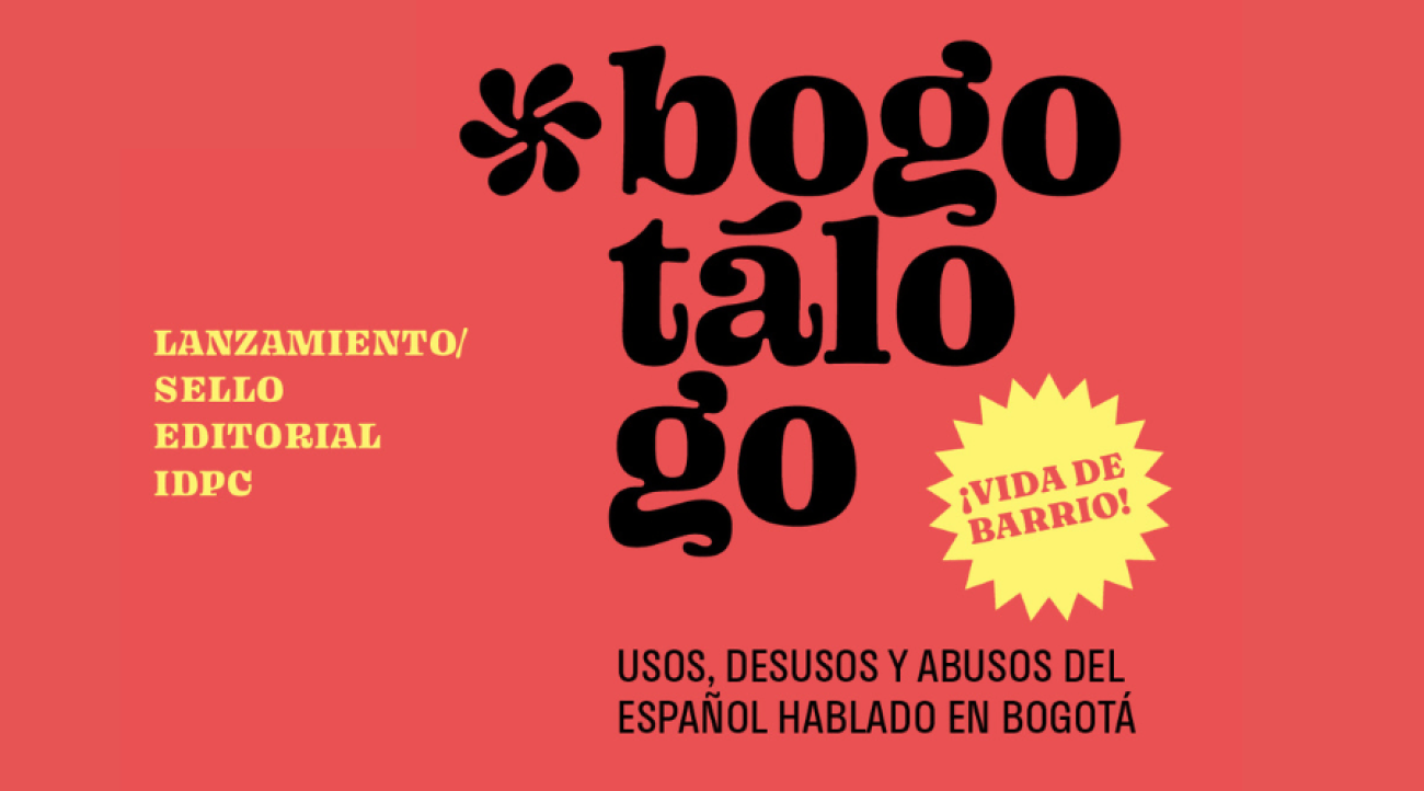 Imagen de invitación al lanzamiento del Bogotálogo