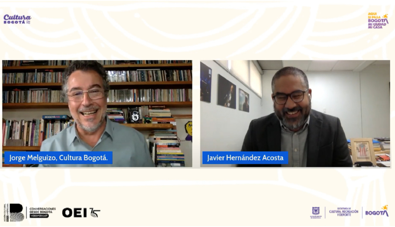 Cultura en Iberoamérica: conversaciones desde Bogotá con Javier Hernández 