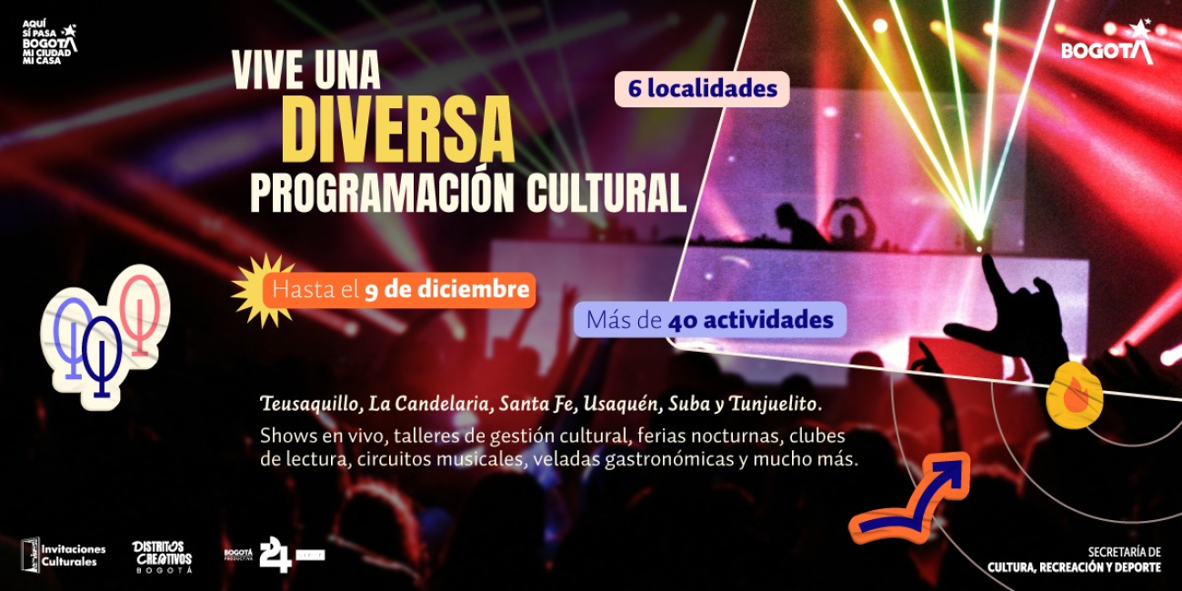 Disfruta una diversa programación cultural