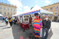 Stand de mercado campesinos 