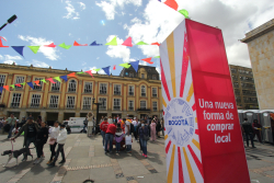 Stand de mercado campesinos 