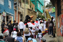 Transformaciones culturales para la paz. barrio la Mariposa