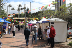 Stand de feria de emprendedores