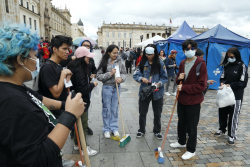 voluntarios de aseo