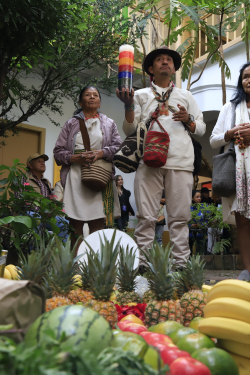 Muiscas en ritual