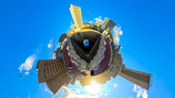 fotografía del centro de Bogotá en el marco de la BOG25