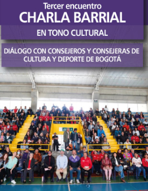 Diálogo con consejeros y consejeras de Cultura y Deporte de Bogotá