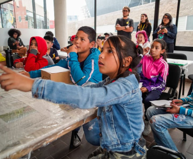 Taller de máscaras en CEFE