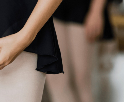 Mujeres en vestido de ballet.