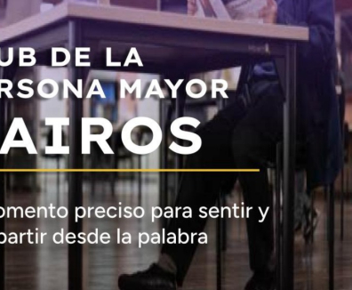 Afiche club de la persona mayor.