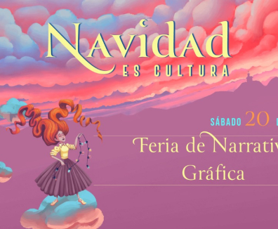 Afiche feria de narrativa gráfica.