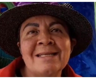 Luz Mireya Rueda - Mujer con sombrero