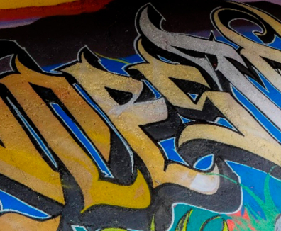 Grafiti en una pared