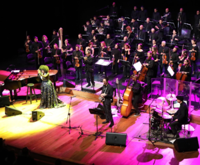 concierto con una banda filarmónica