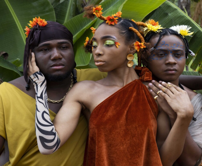 Tres personas afrodescendientes