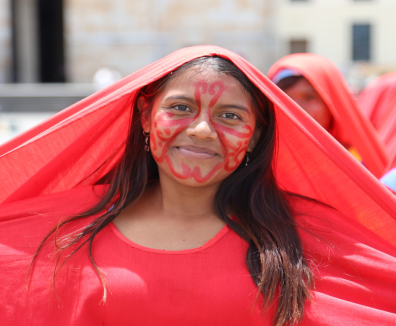 Mujer indígena wayu