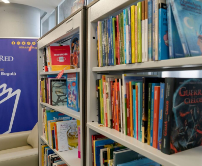 Libros en biblioteca