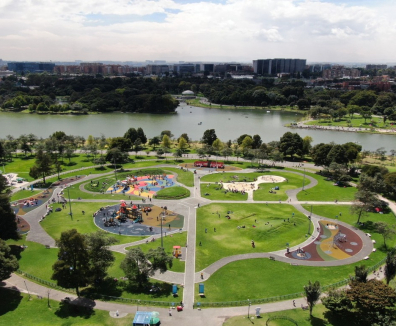Panoráamica parque Simón Bolívar