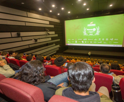 Proyección de cine