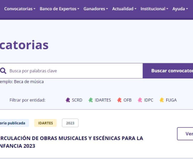 Sistema de convocatorias