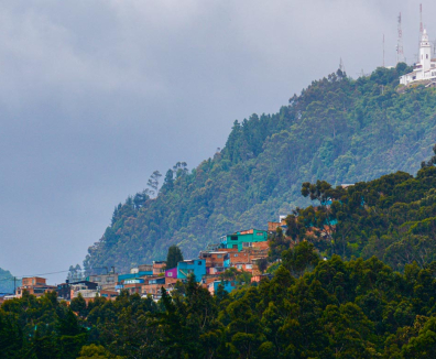 montañas de Bogotá