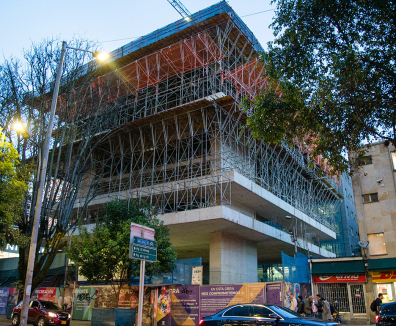 Edificio en construcción