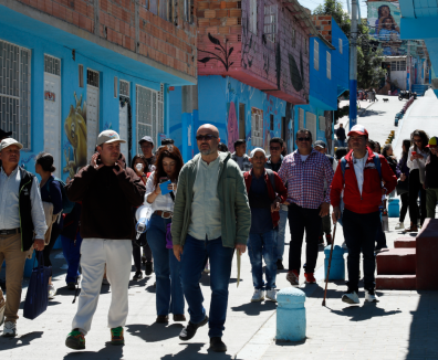 Foto El barrio como escenario de diálogo y participación 