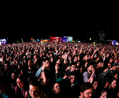 Publico en festival