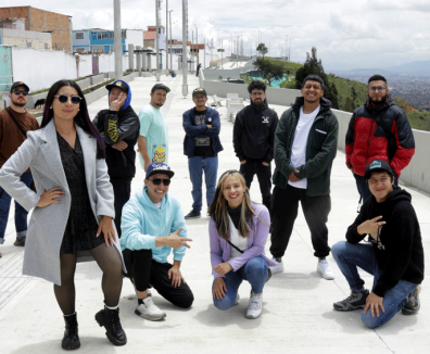 Barrios vivos y Bogota ventana cultural y deportiva del mundo