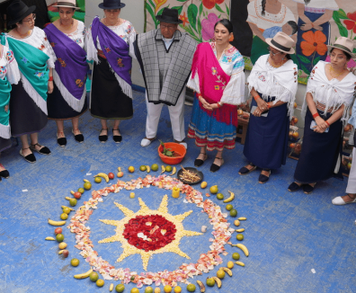 Inti Raymi en Bogotá 2024 cabildo Kichwa