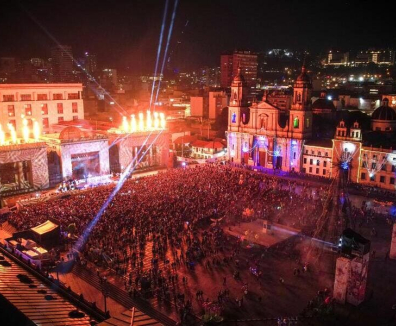 Plaza de Bolívar en Bogotá
