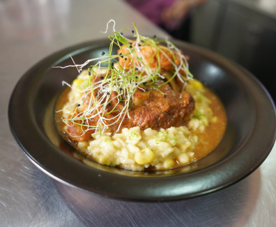 Plato gastronómico