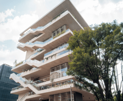 Fotografía del edificio del Centro Felicidad Chapinero