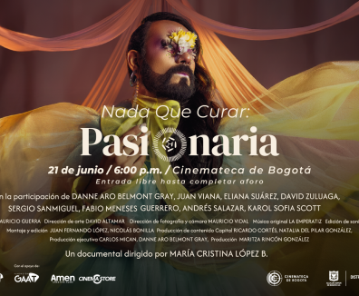 Pieza de invitación a documental Pasionaria