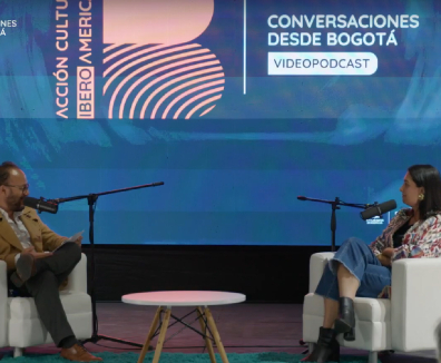 Podcast Cultura en Iberoamerica  con Aura Cifuentes y Diego Maldonado